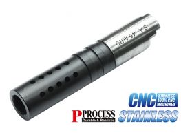 Guarder CNC Stainless Outer Barrel for Marui V10 (Dual Tone)