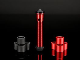 Silverback T41 Variable Mass Piston (RED) Piston Cup NBR 70 (Black)