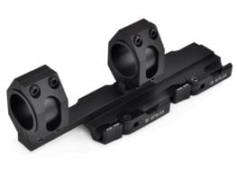 AIM Tactical Top Rail Extend 25.4mm-30mm Ring Mount. (Black)