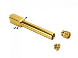 Laylax(Nineball) G17 gen 3 G22 G18c Carbon8 Striker 9 (14mm CCW Threaded Outer)(Gold)