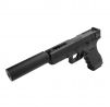 Laylax(Nineball) Electric Glock 18C AEP 14mm CCW Adapter + Long Inner Barrel Set.