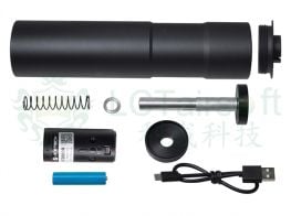 LCT ZDTK-4T Silencer with Tracer Unit (14mm x 1.0 CCW L)