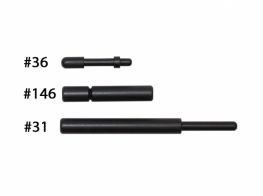 WIITECH M4 (Marui GBB) CNC Steel Trigger Box Pins (Parts 31 36 146)