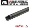 AngryGun 6.03 370MM Carbon Steel Inner Barrel, CNC Chamber, 70 Degree Rubber.(WE)