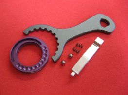 Bow Master 6061-T651 ALUMINUM CNC Hop-Up Adjustment Wheel Set With Tool For UMAREX/VFC MP5 GBB GEN2