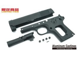 Guarder Aluminium Kit for Marui Detonics AM.45 (Black)(No Markings)