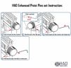 HAO Enhanced Pivot Pins. (PTW / WE / VFC / Marui Recoil)