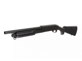 CYMA CM350 M870 Tri-Shot Pump Action Shotgun. (Black)
