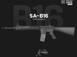 Specna Arms SA-B16 ONE SAEC System Carbine Airsoft Rifle.(Black)