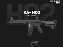 Specna Arms SA-H02 ONE CQB Carbine Airsoft Rifle.(Black)