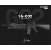 Specna Arms SA-G02 ONE M16A3 with M203 Airsoft Rifle.(Black) 