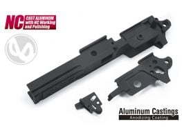Guarder Aluminium Frame for Marui HI-Capa 5.1 GBB (INFINITY / Black)