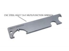 Angrygun CNC Steel HK417 3 in1 Multi-Function Wrench.