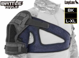 Battle Style Shoulder Armor (Black)(L-XL)