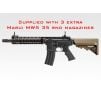 Tokyo Marui MWS MK18 GBBR gas rifle with 3 extra magazines