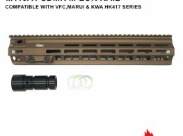 Angry Gun M110A1 (HK417) SDMR M-LOK Rail (DDC Colour)