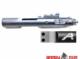 Angry Gun Marui M4 MWS GBB Steel Bolt Carrier with GEN2 MPA Nozzle (AERO)(Black)