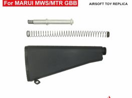 Angry Gun M16A2 Fixed Stock Kit for Marui MWS M4 GBB.