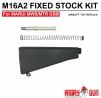 Angry Gun M16A2 Fixed Stock Kit for Marui MWS M4 GBB.