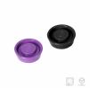 PTS MEC V Piston Head Set (6pack) (13.4-13.8)(Black & Purple)