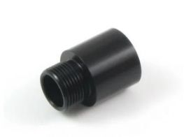 LPE CNC Machined 14mm CCW to 14mm CW Thread Adapter.