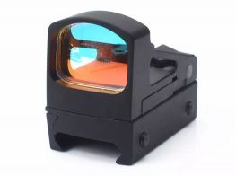 AIM RMS Reflex Mini Red Dot Sight with Vented Mount / Spacers (Black)