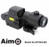 WADSN Red / Green Holographic Hybrid Dot Sight, EXPS with G43 Magnifier (Black)
