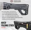 G&G MXC9 Folding Stock - Black