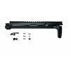 Covert Full CNC Top Rail Folding PDW Kit for Action Army Airsoft AAP-01 - Black