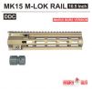 Angrygun HK416 Super Modular Rail M-LOK - 10.5 Inch (Marui NGRS Version)(DDC)
