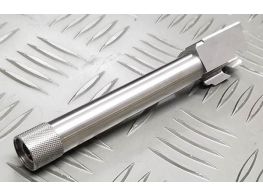 Creation Stainless Steel Threaded Outer Barrel for Marui Glock 17 GBB