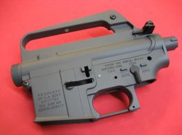 E&C M16A1 QD Metal Receiver XM177E2 Colt CNC logo (Grey)