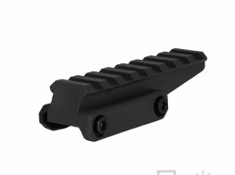 PTS Unity Tactical FAST Optic Riser (Polymer)(Black)