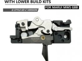Angry Gun MWS Stainless Steel Drop-In Trigger Set with Lower Build Kit - G-STYLE SD-C Version.
