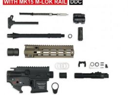 Angry Gun 416 GEN 2 MWS Conversion Kit with MK15 M-LOK DDC Rail.