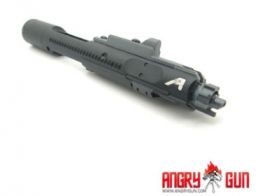 Angry Gun Complete MWS High Speed Bolt Carrier with GEN2 MPA Nozzle - AERO Style (BK)