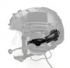 WADSN Helmet Rail Mount Kit for Comtac 2/3 (Black)
