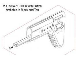 VFC SCAR Stock Inc. Button - Black
