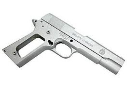 Guarder Aluminium Slide & Frame for Marui M1911A1 (Springfield)(Silver)