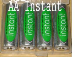 Vapex Instant AA battery pack of 4