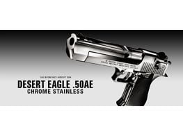 Tokyo Marui D Eagle .50AE Chrome Stainless GBB Pistol