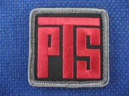 Magpul PTS Logo Patch (Red & Black) PTS SQUARE