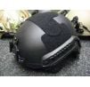Red Star IBH Helmet with NVG Mount and Rails (Black)