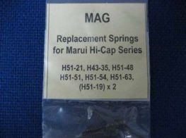 MAG Replacement Springs for Marui Hi-Cap Series