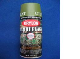 Krylon Camouflage Paint (Woodland Green)