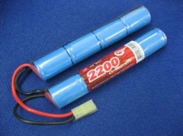 Vapex 9.6v 2200mAh Crane stock 4/5 rechargeable battery