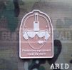 Gun Point Gear Health And Safety - Arid Velcro Patch