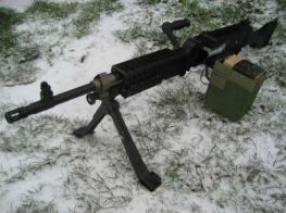 Golden Eagle M240 GPMG Light Machine Gun with RIS rail