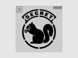 Mil-Spec Monkey Secret Squirrel Stencil