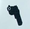 Mil-Spec Monkey Target ID stencils - T-Design : Gun 1